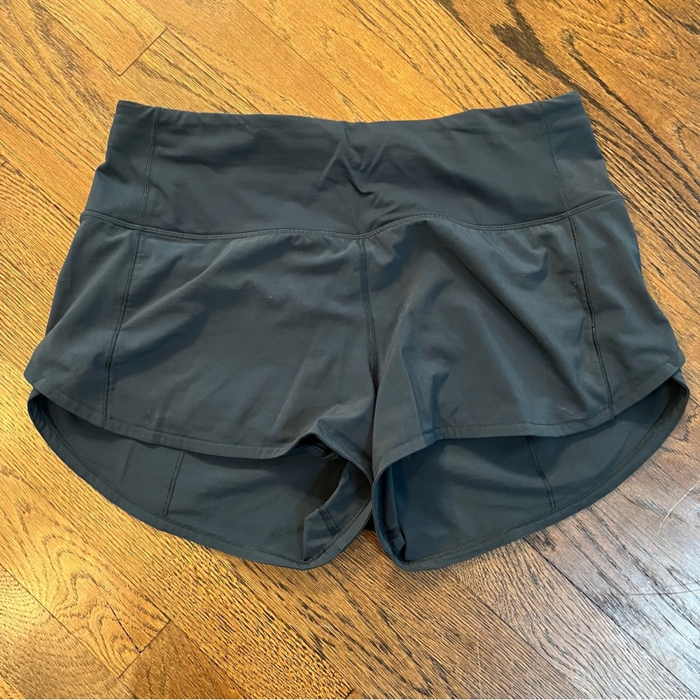 Lululemon speed up shorts, high waist
